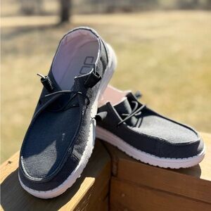 Hey Dude Gray Loafers